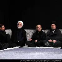 اولین شب مراسم عزاداری محرم در حسینیه امام خمینی(ره)؛ کدام چهره‌های سیاسی حضور داشتند؟