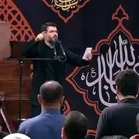 لحظاتی از مداحی میثم مطیعی در حسینیه امام خمینی(ره)؛ الله اکبر، خامنه‌ای رهبر...
