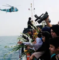 گلباران محل شهادت مسافران پرواز ۶۵۵ در خلیج فارس