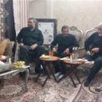 دیدار با خانواده جانباز شهید بهادری در قم