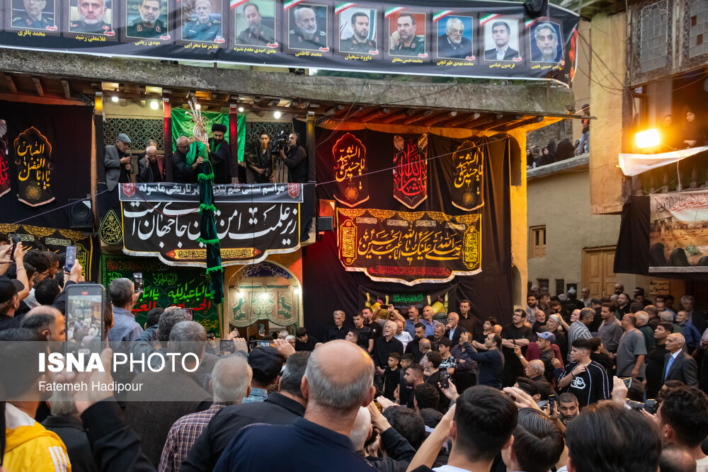آیین ۸۰۰ ساله علم‌بندان در ماسوله