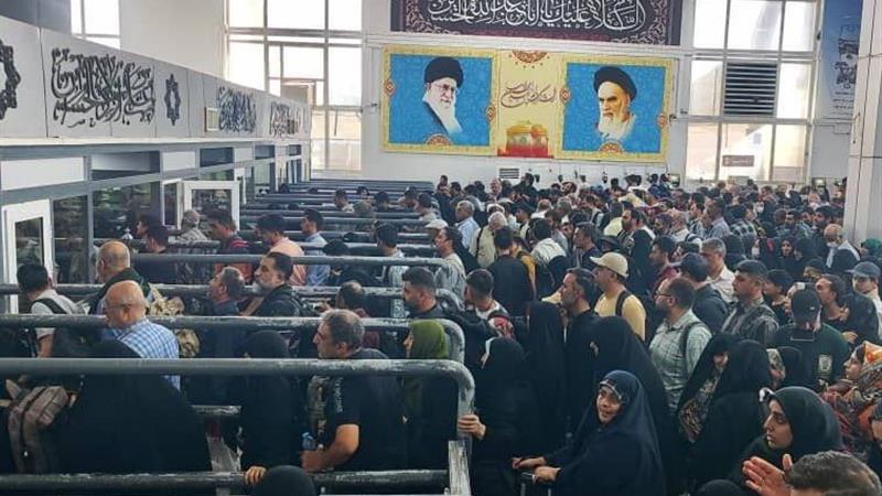 گشایش درب دوم مرز زرباطیه عراق؛ تردد زائران از مرز مهران روان‌تر شد