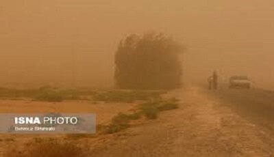 بارش‌های رگباری موسمی در ارتفاعات جنوب استان و تداوم وزش بادهای ۱۲۰ روزه