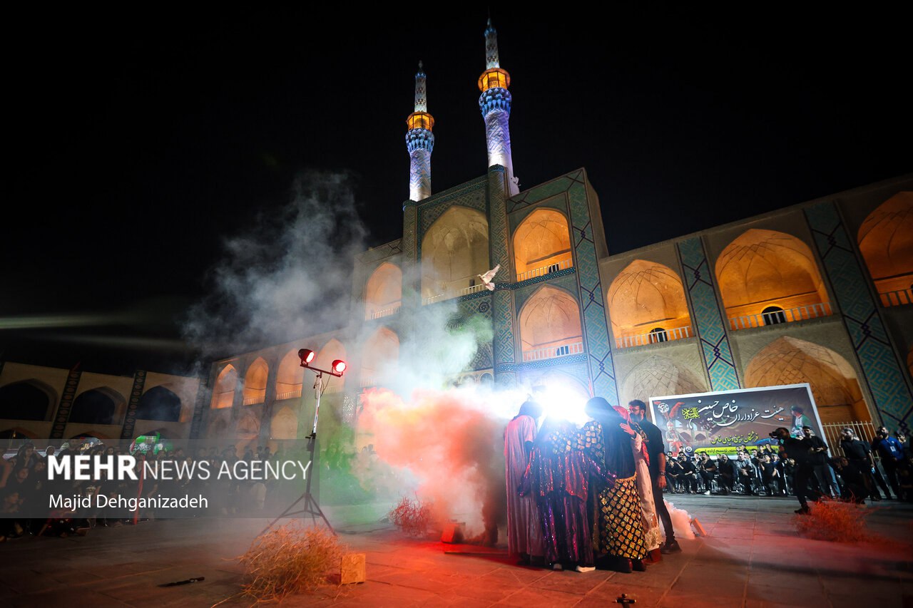 سوگواری عزاداران خاص حسین (ع) در یزد