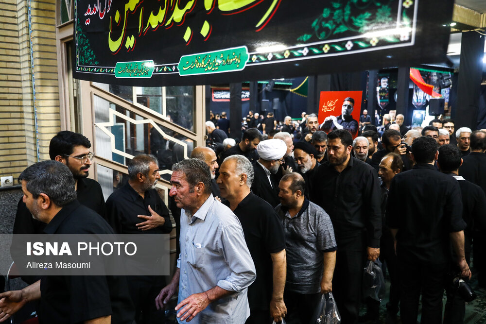 عکس/ مراسم گرامیداشت فرمانده موشکی نیروی هوافضای سپاه
