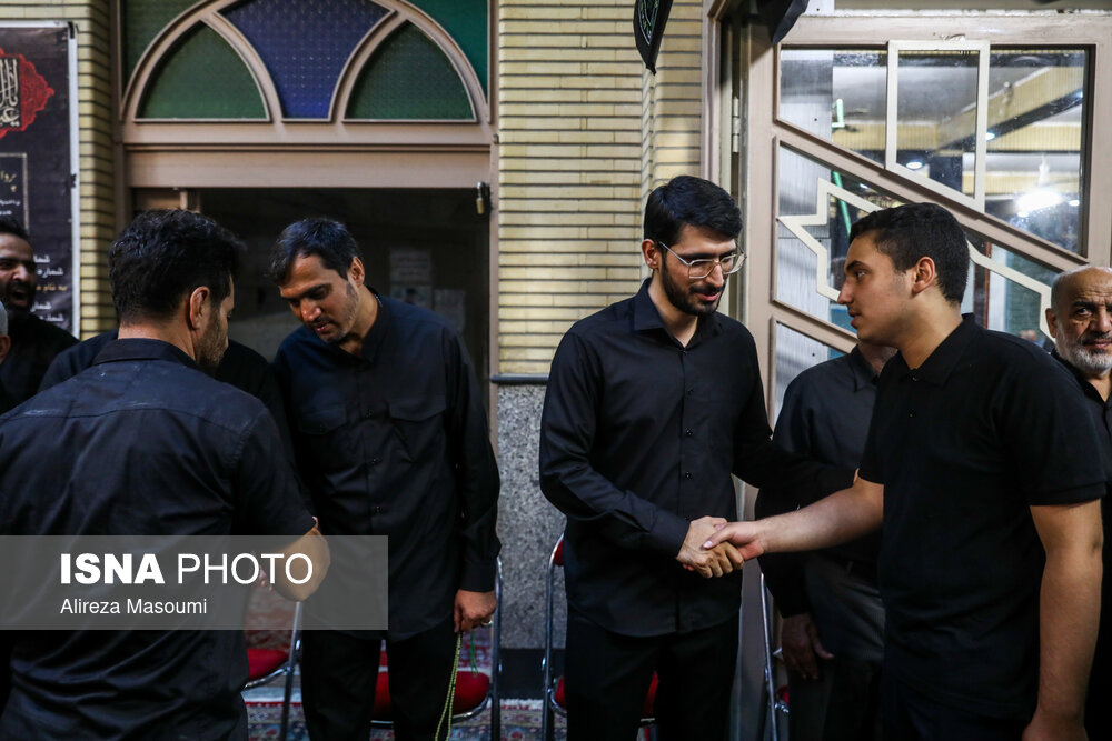 عکس/ مراسم گرامیداشت فرمانده موشکی نیروی هوافضای سپاه
