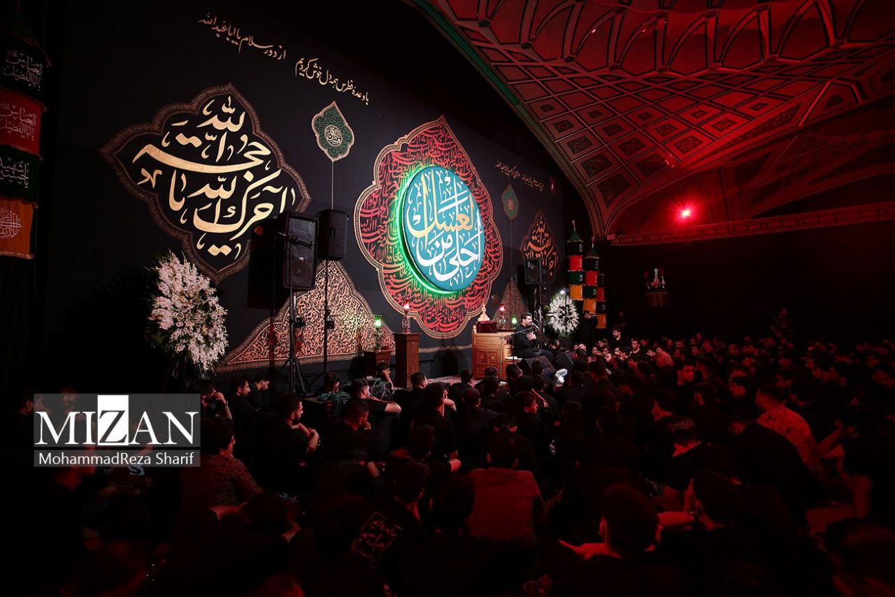 عزاداری هیئت حیدریون استان اصفهان در دهه اول ماه محرم‌الحرام 