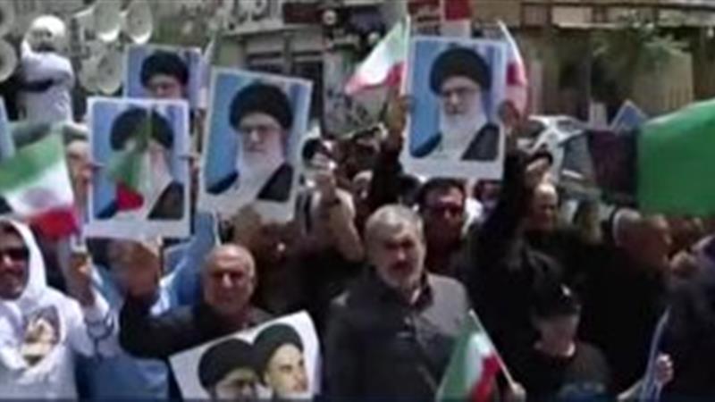 ایلامی‌ها در جمعه «خشم و نصر» کفن پوش به میدان آمدند