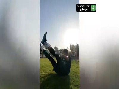 تمرینات پیش فصل بازیکنان آلومینیوم اراک