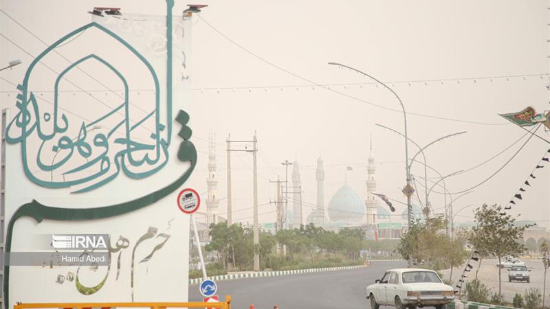 هشدار وزش باد شدید به همراه گردوخاک در قم