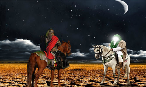 تقویم تاریخ/ دیدار امام حسین (ع) با عمر بن سعد