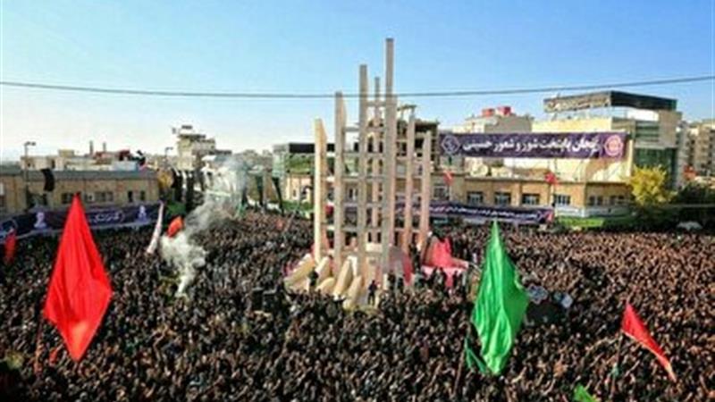 زنجان در یوم العباس: حسینیه ای به وسعت یک شهر
