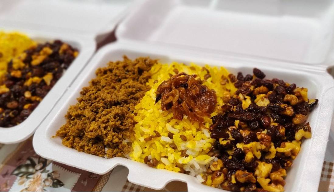 طرز تهیه عدس‌پلو خوشمزه و مجلسی به روش نذری