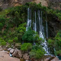 آتش سوزی اثر طبیعی ملی آبشار شوی دزفول مهار شد