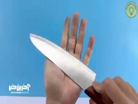 ترفندهایی ساده برای تیزکردن سریع چاقو مانند یک تیغ جراحی!