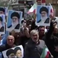 ایلامی‌ها در جمعه «خشم و نصر» کفن پوش به میدان آمدند