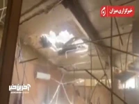 انتشار برای اولین بار؛ زندان اوین دقایقی پس از حمله
