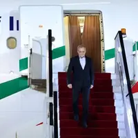 رئیس‌جمهور وارد جمهوری آذربایجان شد