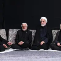 عکس/ مراسم عزاداری ایام شهادت حضرت اباعبدالله الحسین (ع) در حسینیه امام خمینی