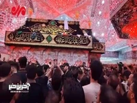 حال و هوای حرم امام حسین(ع) در روز هشتم محرم