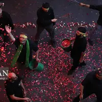 مراسم گلریزان حضرت علی اکبر (ع)