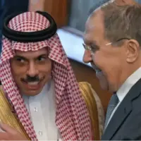 تبریک فوتبالی لاوروف به وزیر امور خارجه عربستان