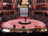نوحه‌خوانی دل‌نشین مداح لبنانی در حسینیه معلی