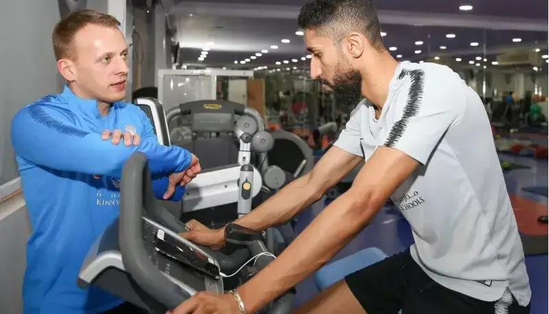 مربی بدنساز العین و الهلال در تیم فرهاد