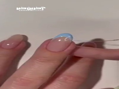 ایده دیزاین ناخن با گل های رنگی!