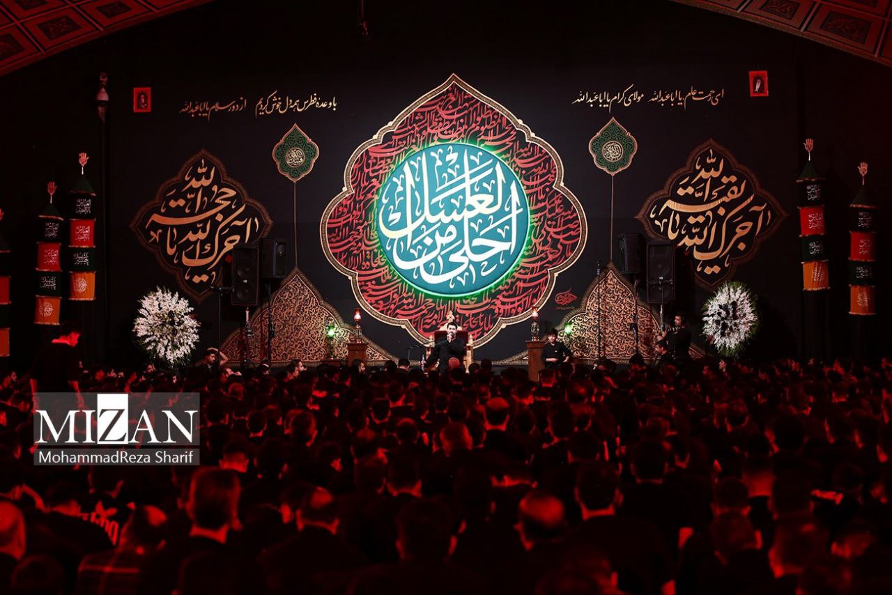 عزاداری هیئت حیدریون استان اصفهان در دهه اول ماه محرم‌الحرام 