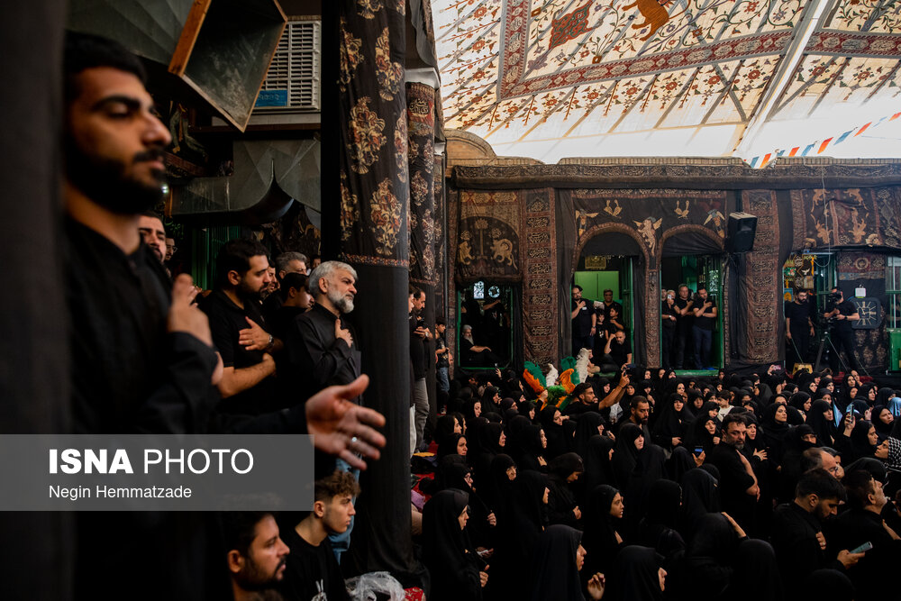 عکس/ مراسم عزاداری تاسوعای حسینی در تهران