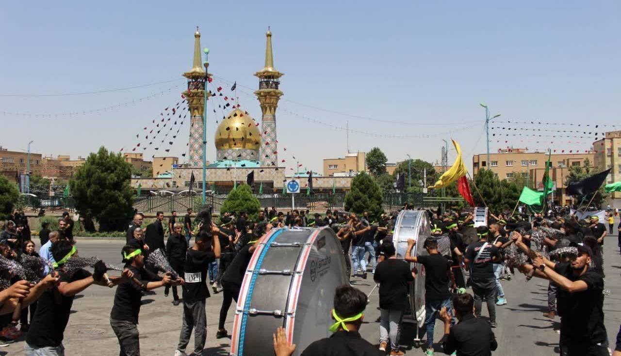 الوندنشینان در سوگ سقای دشت کربلا