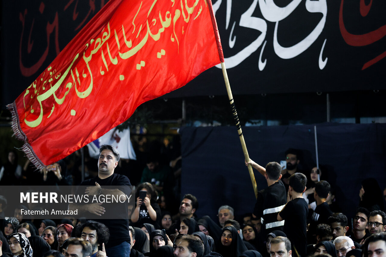 مراسم عزاداری محرم در هیئت ریحانه الحسین (س)
