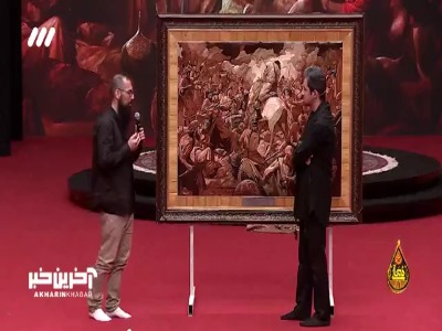 لحظه احساسی آزادی زندانی مالی در برنامه حسینیه معلی