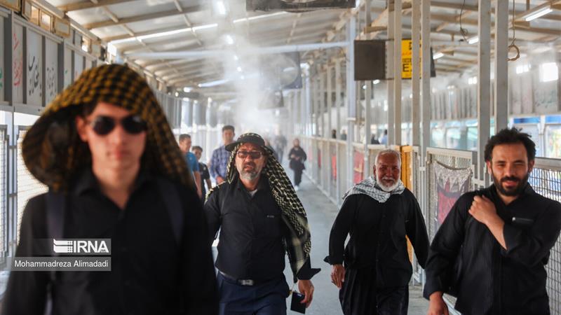 تسهیل تردد زائران در روزهای تاسوعا و عاشورا؛ مرز مهران در آمادهباش کامل