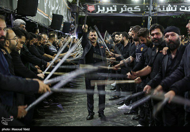 مراسم عزاداری شاه حسین گویان در تبریز 