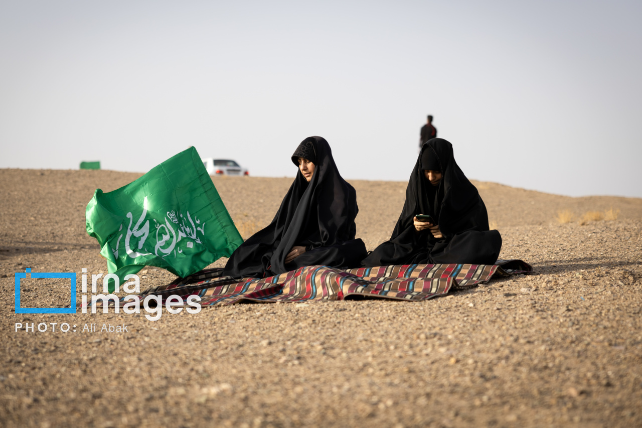 عزاداری در صحرا