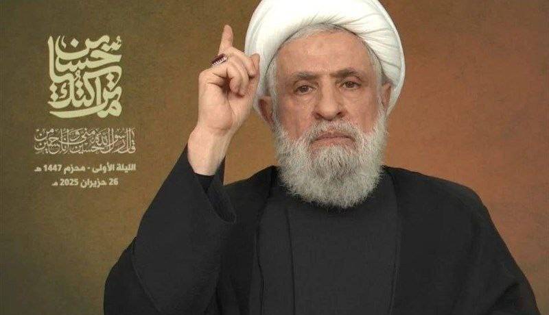 شیخ نعیم قاسم: دفاع از وطن نیاز به اجازه گرفتن ندارد