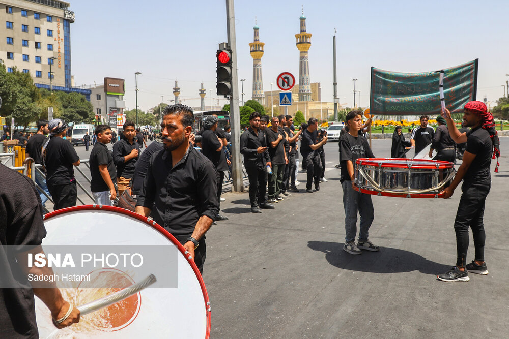 عکس/ مراسم عزاداری تاسوعای حسینی در مشهد