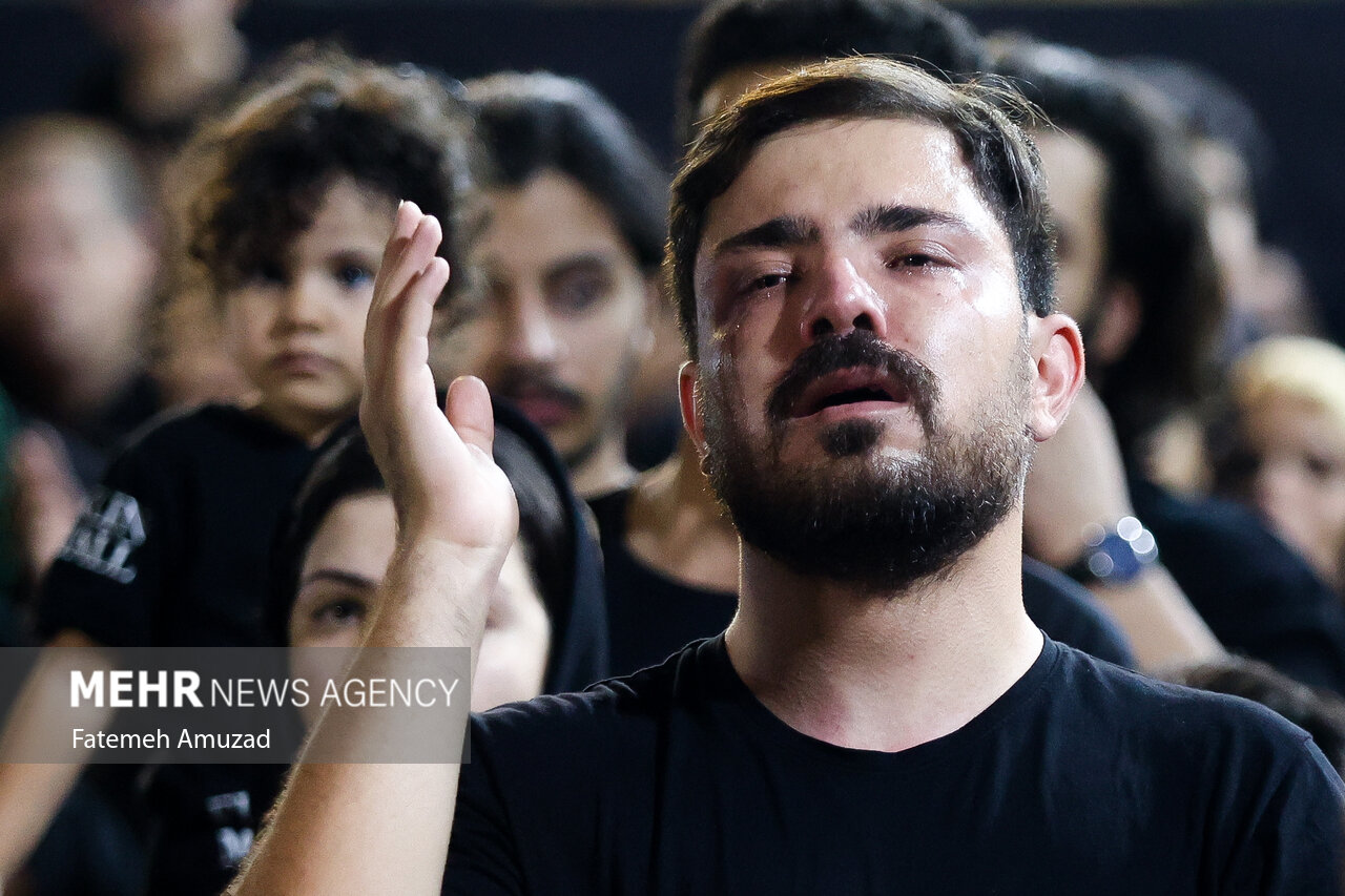 مراسم عزاداری محرم در هیئت ریحانه الحسین (س)