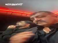 احمد ایراندوست در مراسم عزاداری