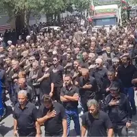 تشییع باشکوه پیکر شهید مدافع وطن «محمد فقیه منزه»