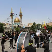 الوندنشینان در سوگ سقای دشت کربلا