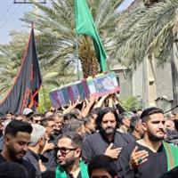 تشییع پیکر مدافع وطن شهید یاسین دهستانی در بافق