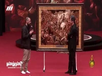 لحظه احساسی آزادی زندانی مالی در برنامه حسینیه معلی