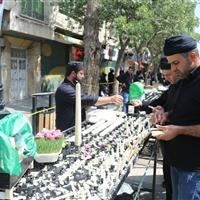 آیین شمع‌گردانی تاسوعای حسینی در اردبیل آغاز شد