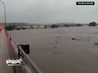 سیل مرگبار در تگزاس آمریکا