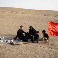 عزاداری در صحرا