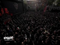 روضه «با حکم حسین اگر علم بردارم»با نوای حاج محمود کریمی