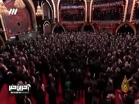  نوحه‌خوانی پراحساس حاج نریمان پناهی در حلقه سینه زنی یزدی‌ها 